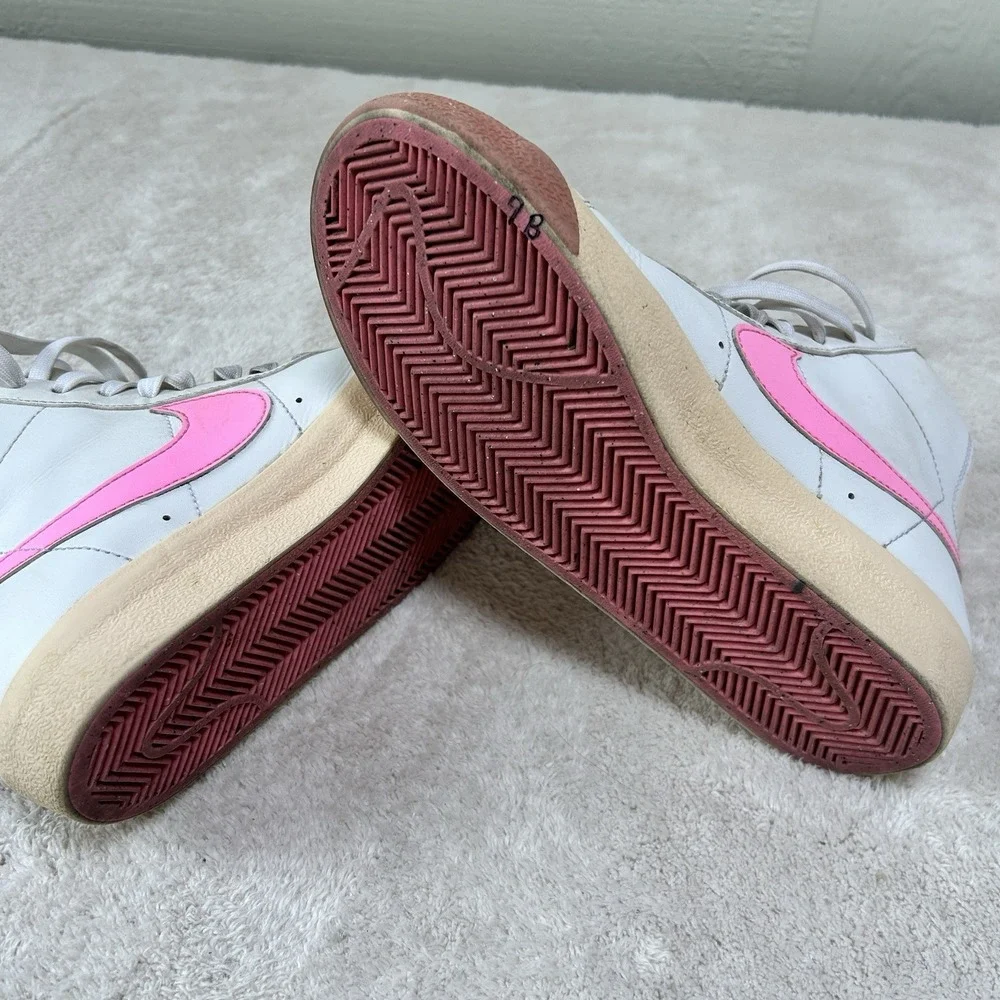 Nike SB Blazer Mid Eric Koston White/Nightshade Size 4 & GS Pink Guava Size 4Y